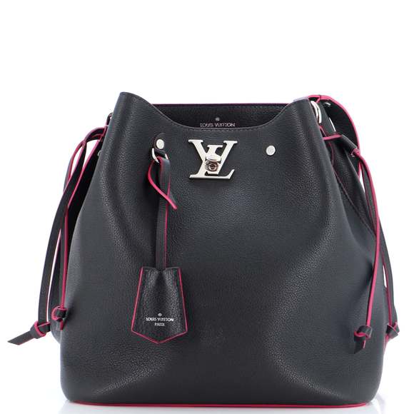 Louis Vuitton Handbags - Louis Vuitton Lockme Bucket Bag Leather #115593L16B